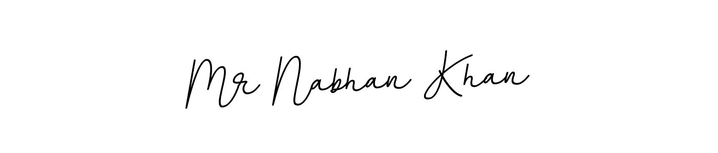 This is the best signature style for the Mr Nabhan Khan name. Also you like these signature font (BallpointsItalic-DORy9). Mix name signature. Mr Nabhan Khan signature style 11 images and pictures png