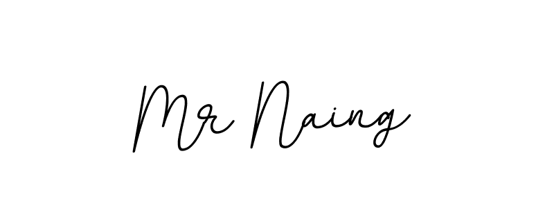 Make a beautiful signature design for name Mr Naing. With this signature (BallpointsItalic-DORy9) style, you can create a handwritten signature for free. Mr Naing signature style 11 images and pictures png