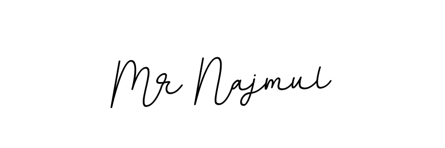 You should practise on your own different ways (BallpointsItalic-DORy9) to write your name (Mr Najmul) in signature. don't let someone else do it for you. Mr Najmul signature style 11 images and pictures png