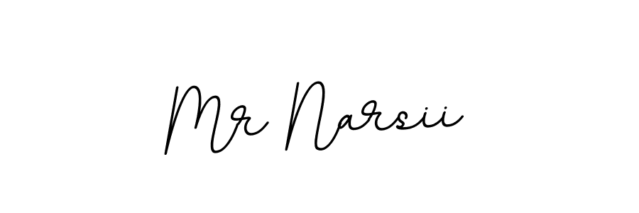 Use a signature maker to create a handwritten signature online. With this signature software, you can design (BallpointsItalic-DORy9) your own signature for name Mr Narsii. Mr Narsii signature style 11 images and pictures png