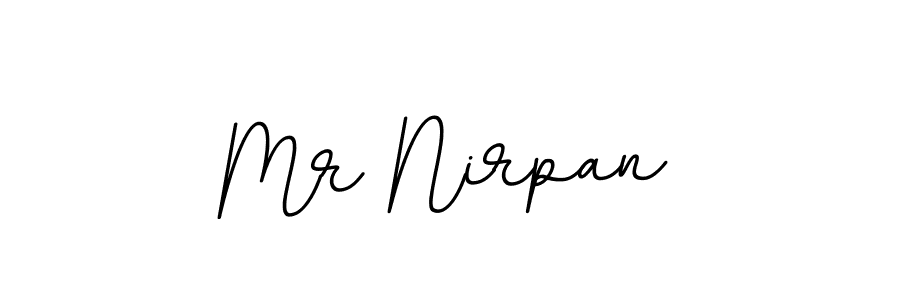 Create a beautiful signature design for name Mr Nirpan. With this signature (BallpointsItalic-DORy9) fonts, you can make a handwritten signature for free. Mr Nirpan signature style 11 images and pictures png