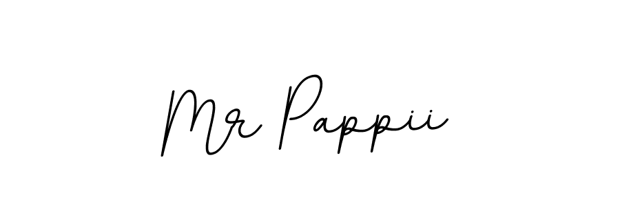 Similarly BallpointsItalic-DORy9 is the best handwritten signature design. Signature creator online .You can use it as an online autograph creator for name Mr Pappii. Mr Pappii signature style 11 images and pictures png