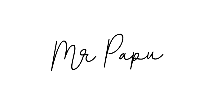 Also You can easily find your signature by using the search form. We will create Mr Papu name handwritten signature images for you free of cost using BallpointsItalic-DORy9 sign style. Mr Papu signature style 11 images and pictures png