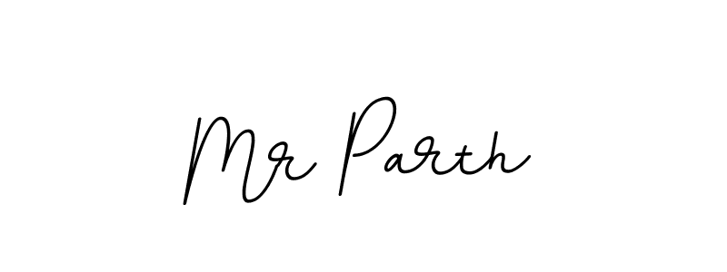 Make a beautiful signature design for name Mr Parth. With this signature (BallpointsItalic-DORy9) style, you can create a handwritten signature for free. Mr Parth signature style 11 images and pictures png