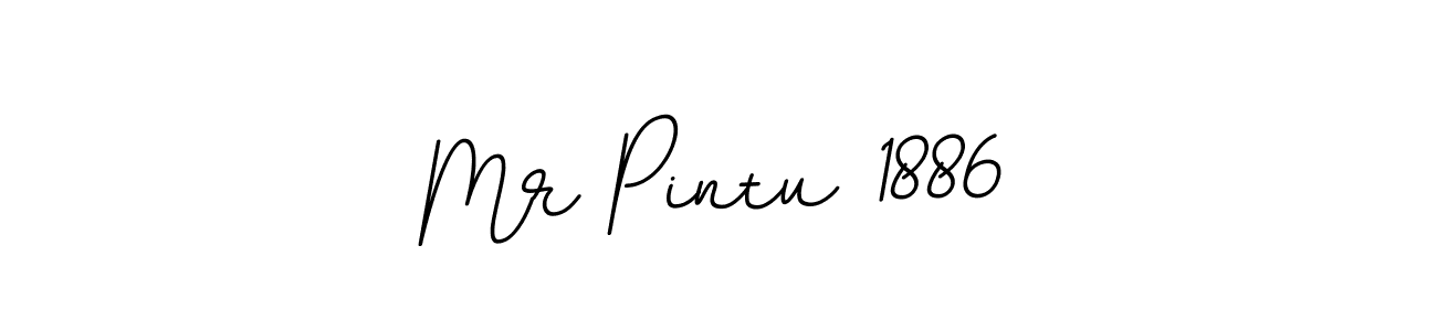 Make a beautiful signature design for name Mr Pintu 1886. With this signature (BallpointsItalic-DORy9) style, you can create a handwritten signature for free. Mr Pintu 1886 signature style 11 images and pictures png