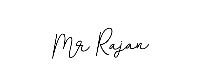 Design your own signature with our free online signature maker. With this signature software, you can create a handwritten (BallpointsItalic-DORy9) signature for name Mr Rajan. Mr Rajan signature style 11 images and pictures png