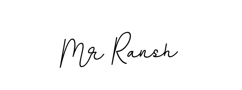 You should practise on your own different ways (BallpointsItalic-DORy9) to write your name (Mr Ransh) in signature. don't let someone else do it for you. Mr Ransh signature style 11 images and pictures png