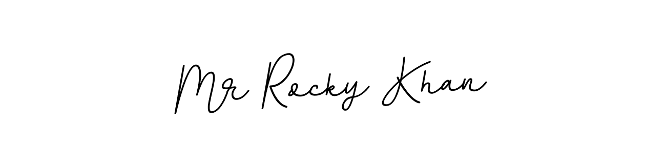Also You can easily find your signature by using the search form. We will create Mr Rocky Khan name handwritten signature images for you free of cost using BallpointsItalic-DORy9 sign style. Mr Rocky Khan signature style 11 images and pictures png