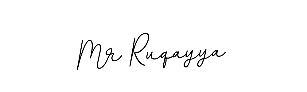 How to make Mr Ruqayya signature? BallpointsItalic-DORy9 is a professional autograph style. Create handwritten signature for Mr Ruqayya name. Mr Ruqayya signature style 11 images and pictures png