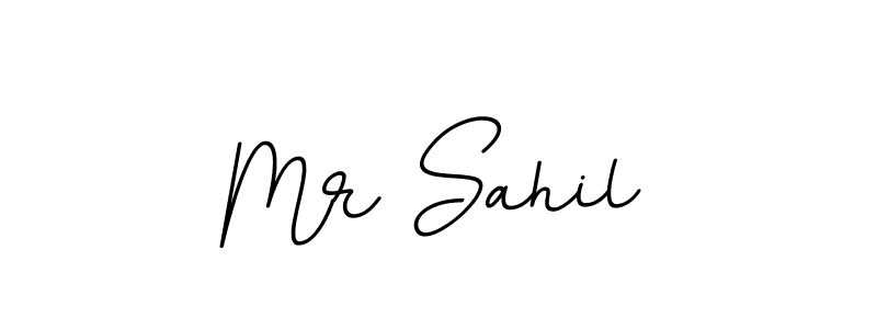 Mr Sahil stylish signature style. Best Handwritten Sign (BallpointsItalic-DORy9) for my name. Handwritten Signature Collection Ideas for my name Mr Sahil. Mr Sahil signature style 11 images and pictures png