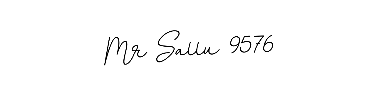 Create a beautiful signature design for name Mr Sallu 9576. With this signature (BallpointsItalic-DORy9) fonts, you can make a handwritten signature for free. Mr Sallu 9576 signature style 11 images and pictures png