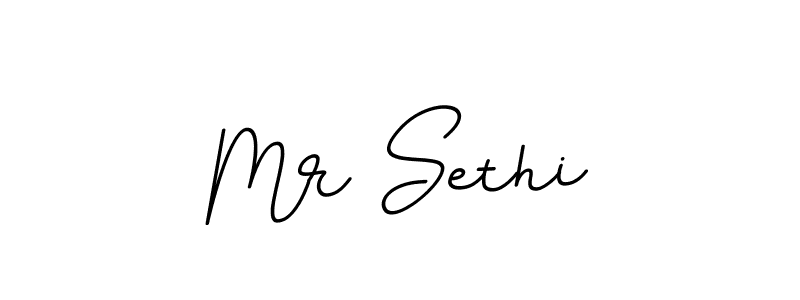 Design your own signature with our free online signature maker. With this signature software, you can create a handwritten (BallpointsItalic-DORy9) signature for name Mr Sethi. Mr Sethi signature style 11 images and pictures png
