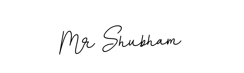 Create a beautiful signature design for name Mr Shubham. With this signature (BallpointsItalic-DORy9) fonts, you can make a handwritten signature for free. Mr Shubham signature style 11 images and pictures png