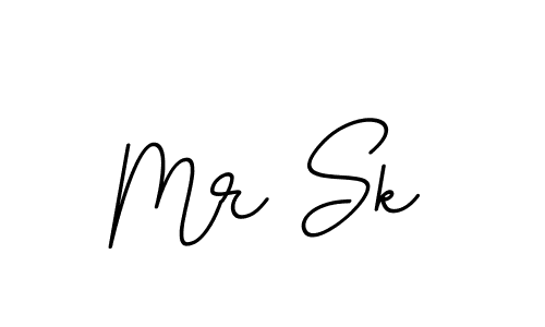 Mr Sk stylish signature style. Best Handwritten Sign (BallpointsItalic-DORy9) for my name. Handwritten Signature Collection Ideas for my name Mr Sk. Mr Sk signature style 11 images and pictures png