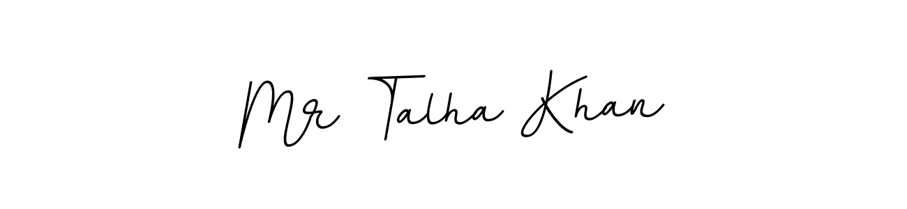 Create a beautiful signature design for name Mr Talha Khan. With this signature (BallpointsItalic-DORy9) fonts, you can make a handwritten signature for free. Mr Talha Khan signature style 11 images and pictures png