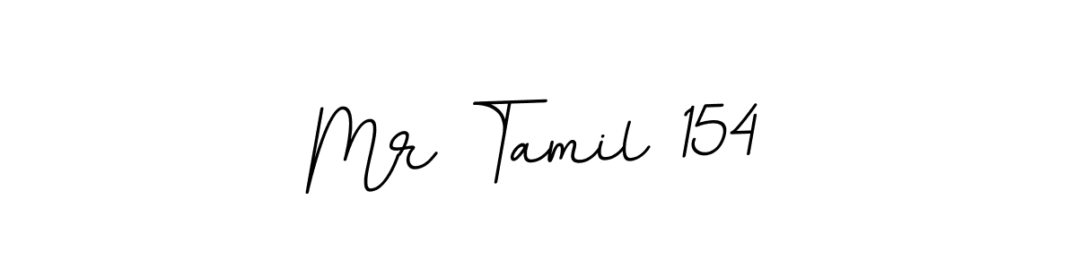 Design your own signature with our free online signature maker. With this signature software, you can create a handwritten (BallpointsItalic-DORy9) signature for name Mr Tamil 154. Mr Tamil 154 signature style 11 images and pictures png