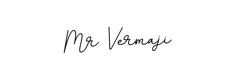 Use a signature maker to create a handwritten signature online. With this signature software, you can design (BallpointsItalic-DORy9) your own signature for name Mr Vermaji. Mr Vermaji signature style 11 images and pictures png