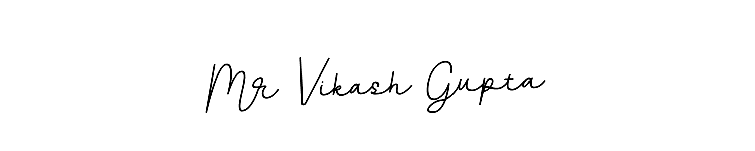 Use a signature maker to create a handwritten signature online. With this signature software, you can design (BallpointsItalic-DORy9) your own signature for name Mr Vikash Gupta. Mr Vikash Gupta signature style 11 images and pictures png