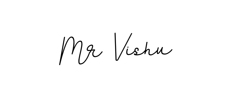 Create a beautiful signature design for name Mr Vishu. With this signature (BallpointsItalic-DORy9) fonts, you can make a handwritten signature for free. Mr Vishu signature style 11 images and pictures png