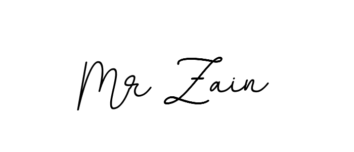 Make a beautiful signature design for name Mr Zain. With this signature (BallpointsItalic-DORy9) style, you can create a handwritten signature for free. Mr Zain signature style 11 images and pictures png