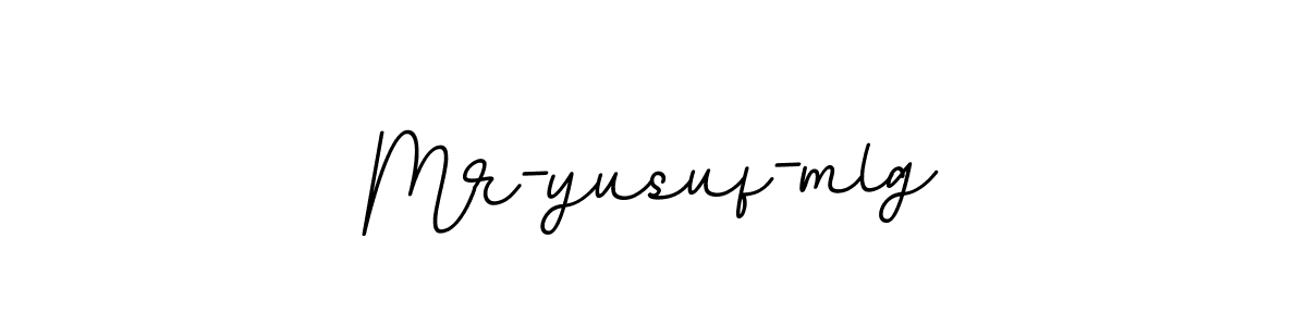 The best way (BallpointsItalic-DORy9) to make a short signature is to pick only two or three words in your name. The name Mr-yusuf-mlg include a total of six letters. For converting this name. Mr-yusuf-mlg signature style 11 images and pictures png