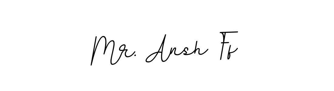 Design your own signature with our free online signature maker. With this signature software, you can create a handwritten (BallpointsItalic-DORy9) signature for name Mr. Ansh Ff. Mr. Ansh Ff signature style 11 images and pictures png