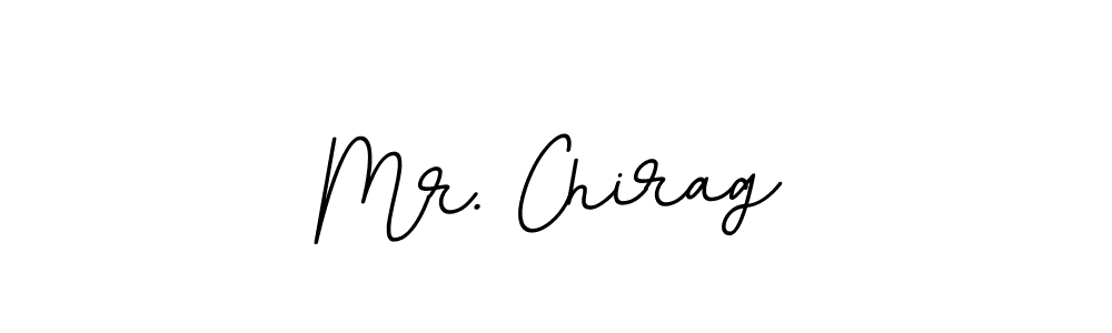 The best way (BallpointsItalic-DORy9) to make a short signature is to pick only two or three words in your name. The name Mr. Chirag include a total of six letters. For converting this name. Mr. Chirag signature style 11 images and pictures png