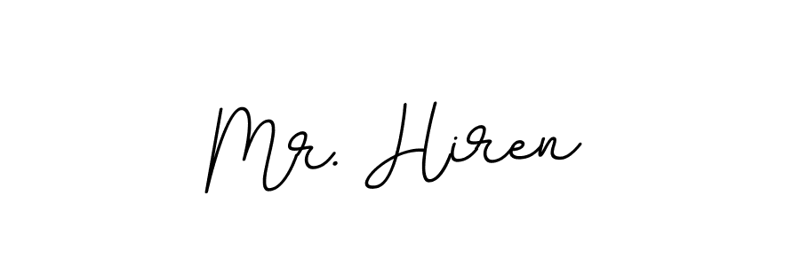 Make a beautiful signature design for name Mr. Hiren. Use this online signature maker to create a handwritten signature for free. Mr. Hiren signature style 11 images and pictures png