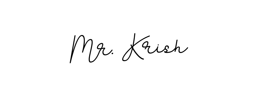 How to Draw Mr. Krish signature style? BallpointsItalic-DORy9 is a latest design signature styles for name Mr. Krish. Mr. Krish signature style 11 images and pictures png