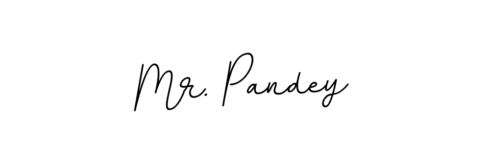 Make a beautiful signature design for name Mr. Pandey. With this signature (BallpointsItalic-DORy9) style, you can create a handwritten signature for free. Mr. Pandey signature style 11 images and pictures png