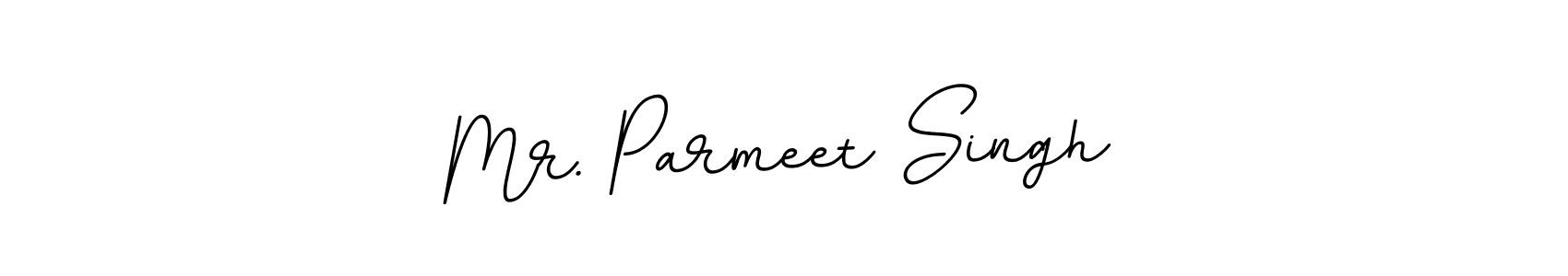 It looks lik you need a new signature style for name Mr. Parmeet Singh. Design unique handwritten (BallpointsItalic-DORy9) signature with our free signature maker in just a few clicks. Mr. Parmeet Singh signature style 11 images and pictures png