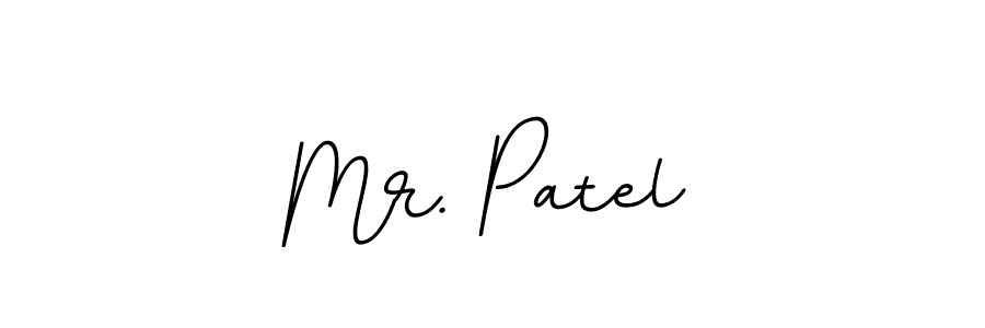 Similarly BallpointsItalic-DORy9 is the best handwritten signature design. Signature creator online .You can use it as an online autograph creator for name Mr. Patel. Mr. Patel signature style 11 images and pictures png