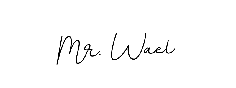 Create a beautiful signature design for name Mr. Wael. With this signature (BallpointsItalic-DORy9) fonts, you can make a handwritten signature for free. Mr. Wael signature style 11 images and pictures png