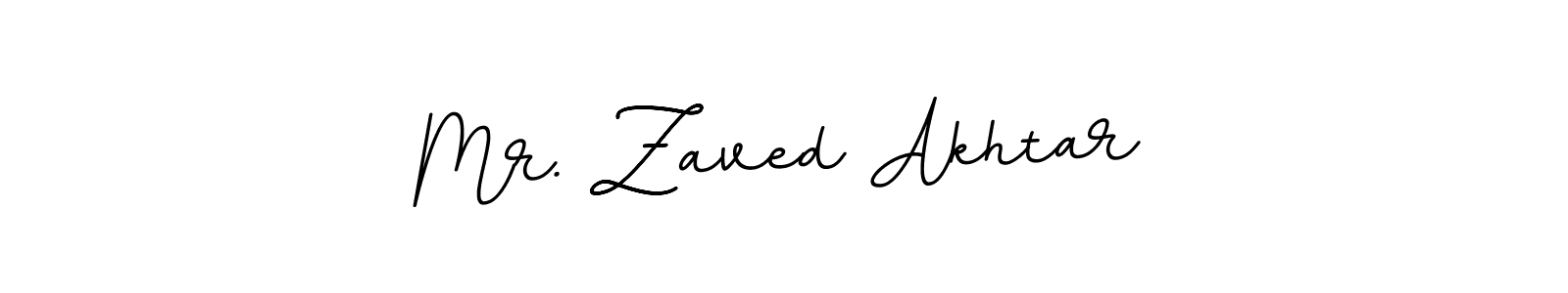 Make a beautiful signature design for name Mr. Zaved Akhtar. With this signature (BallpointsItalic-DORy9) style, you can create a handwritten signature for free. Mr. Zaved Akhtar signature style 11 images and pictures png