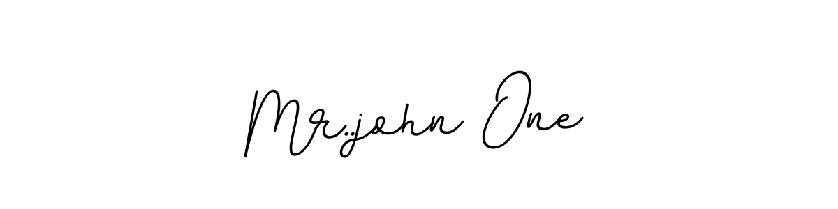 Create a beautiful signature design for name Mr..john One. With this signature (BallpointsItalic-DORy9) fonts, you can make a handwritten signature for free. Mr..john One signature style 11 images and pictures png