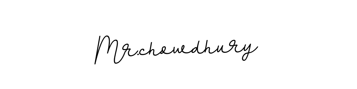 Create a beautiful signature design for name Mr.chowdhury. With this signature (BallpointsItalic-DORy9) fonts, you can make a handwritten signature for free. Mr.chowdhury signature style 11 images and pictures png