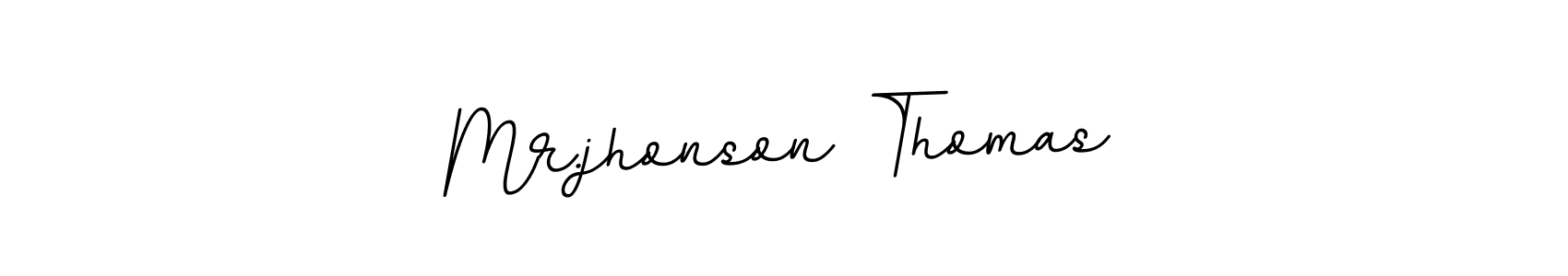 Make a beautiful signature design for name Mr.jhonson Thomas. Use this online signature maker to create a handwritten signature for free. Mr.jhonson Thomas signature style 11 images and pictures png