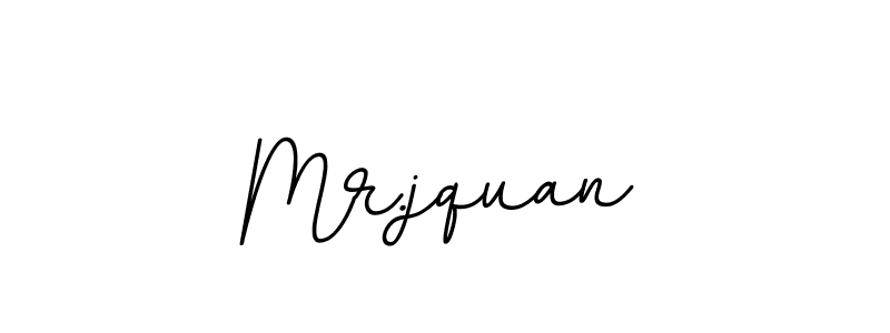 Design your own signature with our free online signature maker. With this signature software, you can create a handwritten (BallpointsItalic-DORy9) signature for name Mr.jquan. Mr.jquan signature style 11 images and pictures png