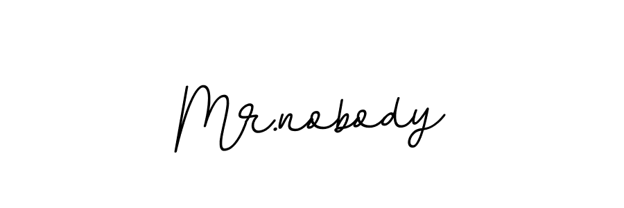 Also we have Mr.nobody name is the best signature style. Create professional handwritten signature collection using BallpointsItalic-DORy9 autograph style. Mr.nobody signature style 11 images and pictures png