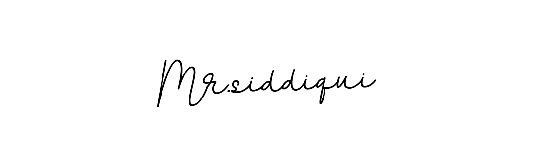 Create a beautiful signature design for name Mr.siddiqui. With this signature (BallpointsItalic-DORy9) fonts, you can make a handwritten signature for free. Mr.siddiqui signature style 11 images and pictures png