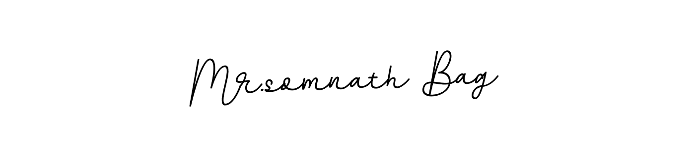 Similarly BallpointsItalic-DORy9 is the best handwritten signature design. Signature creator online .You can use it as an online autograph creator for name Mr.somnath Bag. Mr.somnath Bag signature style 11 images and pictures png