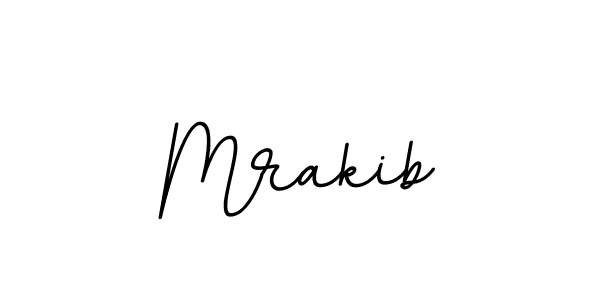 Create a beautiful signature design for name Mrakib. With this signature (BallpointsItalic-DORy9) fonts, you can make a handwritten signature for free. Mrakib signature style 11 images and pictures png