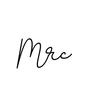 The best way (BallpointsItalic-DORy9) to make a short signature is to pick only two or three words in your name. The name Mrc include a total of six letters. For converting this name. Mrc signature style 11 images and pictures png