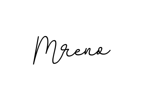 The best way (BallpointsItalic-DORy9) to make a short signature is to pick only two or three words in your name. The name Mreno include a total of six letters. For converting this name. Mreno signature style 11 images and pictures png