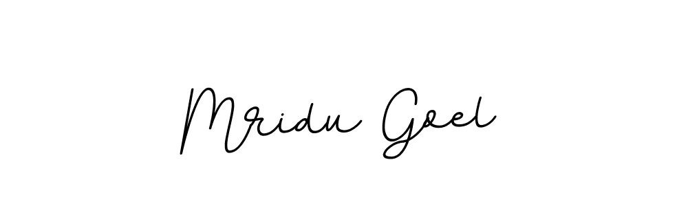 How to make Mridu Goel signature? BallpointsItalic-DORy9 is a professional autograph style. Create handwritten signature for Mridu Goel name. Mridu Goel signature style 11 images and pictures png