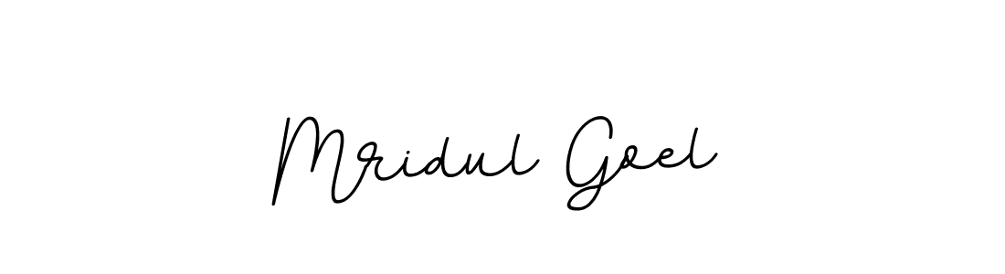 It looks lik you need a new signature style for name Mridul Goel. Design unique handwritten (BallpointsItalic-DORy9) signature with our free signature maker in just a few clicks. Mridul Goel signature style 11 images and pictures png