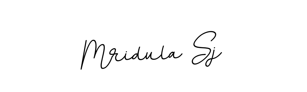 Use a signature maker to create a handwritten signature online. With this signature software, you can design (BallpointsItalic-DORy9) your own signature for name Mridula Sj. Mridula Sj signature style 11 images and pictures png