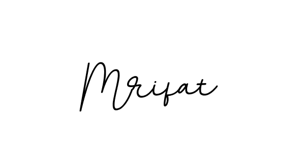 You should practise on your own different ways (BallpointsItalic-DORy9) to write your name (Mrifat) in signature. don't let someone else do it for you. Mrifat signature style 11 images and pictures png