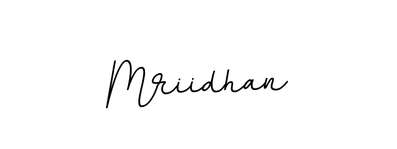 Use a signature maker to create a handwritten signature online. With this signature software, you can design (BallpointsItalic-DORy9) your own signature for name Mriidhan. Mriidhan signature style 11 images and pictures png