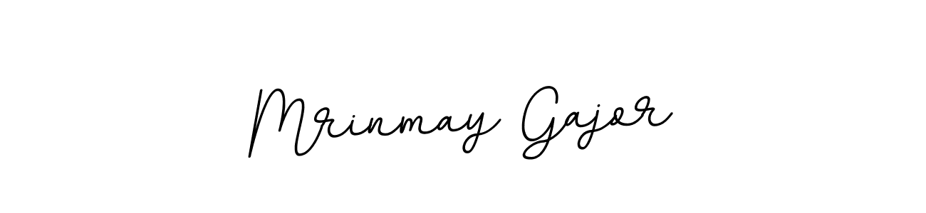 Mrinmay Gajor stylish signature style. Best Handwritten Sign (BallpointsItalic-DORy9) for my name. Handwritten Signature Collection Ideas for my name Mrinmay Gajor. Mrinmay Gajor signature style 11 images and pictures png